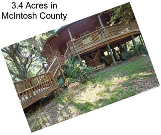 3.4 Acres in McIntosh County