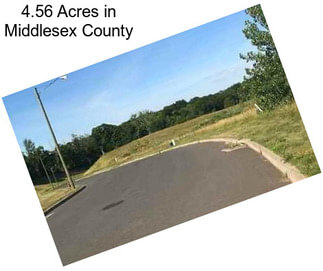 4.56 Acres in Middlesex County