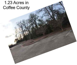 1.23 Acres in Coffee County