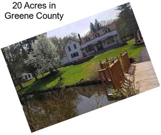 20 Acres in Greene County