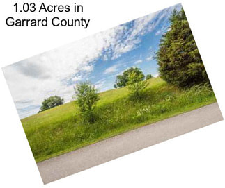 1.03 Acres in Garrard County