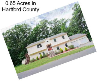 0.65 Acres in Hartford County