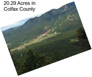 20.29 Acres in Colfax County
