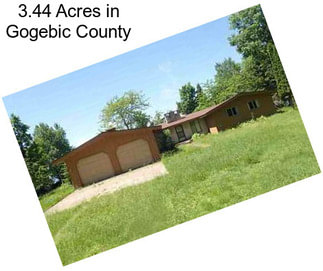 3.44 Acres in Gogebic County