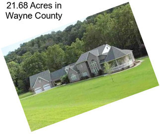 21.68 Acres in Wayne County