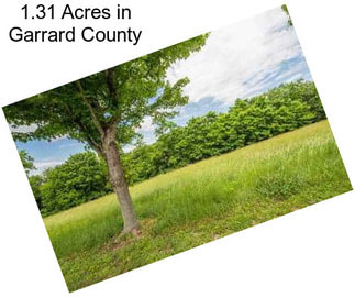 1.31 Acres in Garrard County