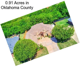 0.91 Acres in Oklahoma County