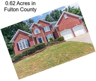 0.62 Acres in Fulton County