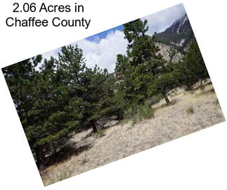 2.06 Acres in Chaffee County