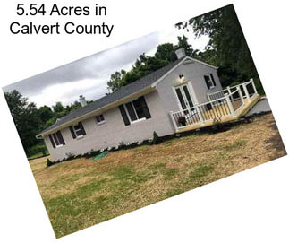 5.54 Acres in Calvert County