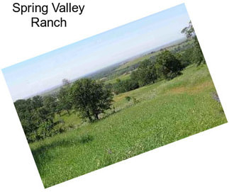 Spring Valley Ranch