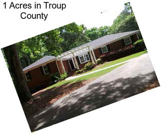 1 Acres in Troup County