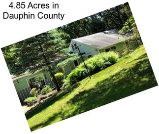 4.85 Acres in Dauphin County