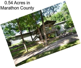 0.54 Acres in Marathon County