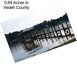 0.64 Acres in Iredell County