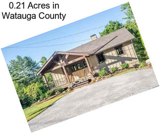 0.21 Acres in Watauga County