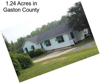 1.24 Acres in Gaston County