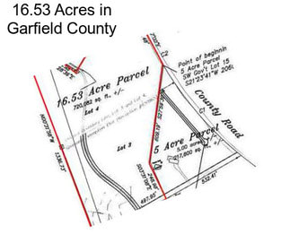 16.53 Acres in Garfield County