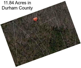 11.84 Acres in Durham County