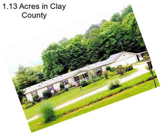 1.13 Acres in Clay County