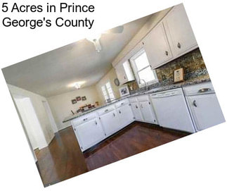 5 Acres in Prince George\'s County