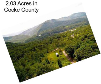 2.03 Acres in Cocke County