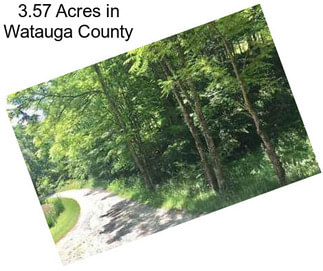 3.57 Acres in Watauga County