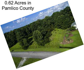 0.62 Acres in Pamlico County
