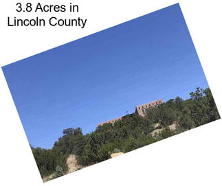 3.8 Acres in Lincoln County
