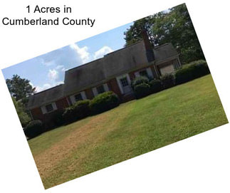 1 Acres in Cumberland County