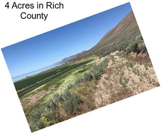 4 Acres in Rich County