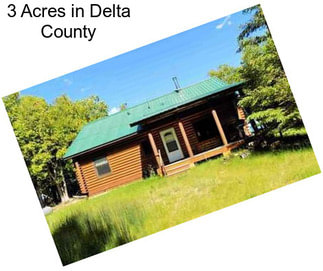 3 Acres in Delta County