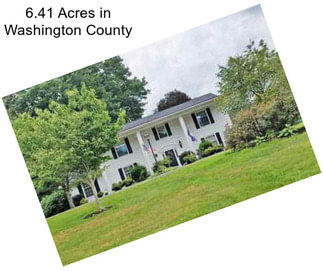 6.41 Acres in Washington County