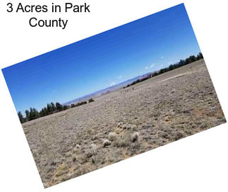 3 Acres in Park County