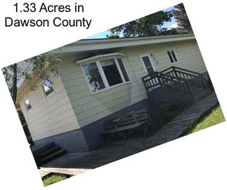 1.33 Acres in Dawson County
