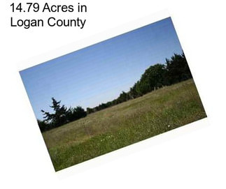 14.79 Acres in Logan County