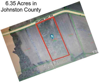 6.35 Acres in Johnston County