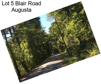 Lot 5 Blair Road Augusta