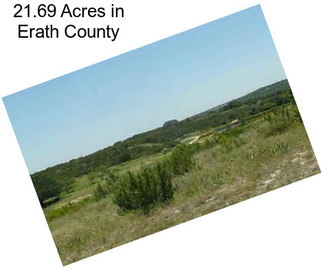 21.69 Acres in Erath County