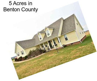 5 Acres in Benton County
