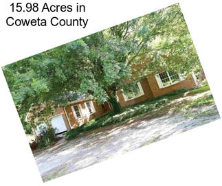 15.98 Acres in Coweta County