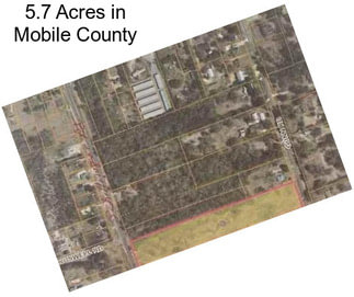 5.7 Acres in Mobile County