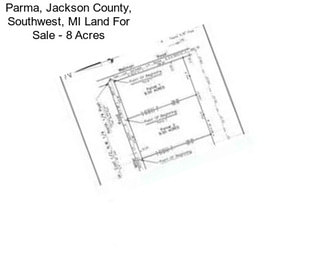 Parma, Jackson County, Southwest, MI Land For Sale - 8 Acres