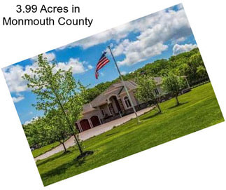 3.99 Acres in Monmouth County