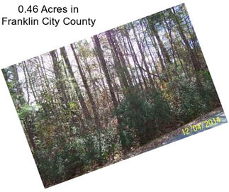 0.46 Acres in Franklin City County