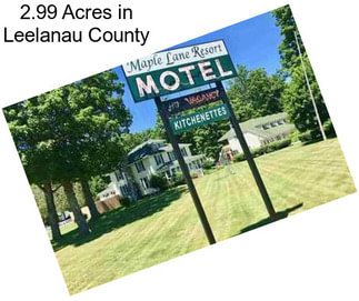 2.99 Acres in Leelanau County