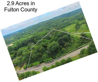 2.9 Acres in Fulton County