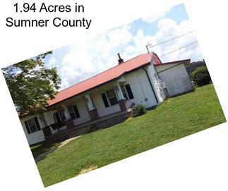 1.94 Acres in Sumner County