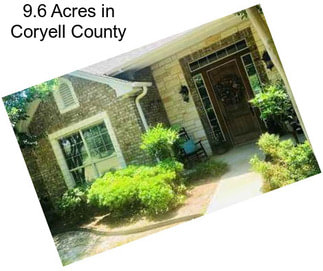 9.6 Acres in Coryell County