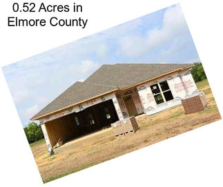 0.52 Acres in Elmore County